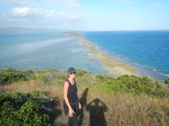 Ndukue island view at low tide